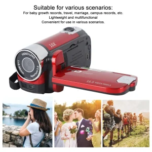 4K 48MP DV Camera 2.7in  with Rotatable Screen